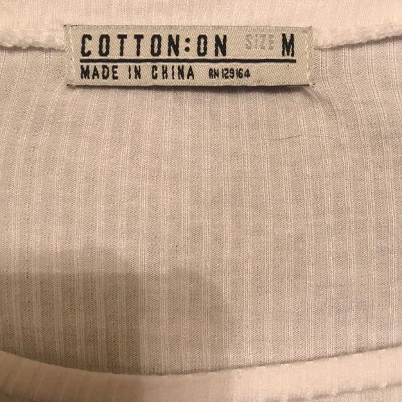 Long Sleeved White T - Picture 2 of 2